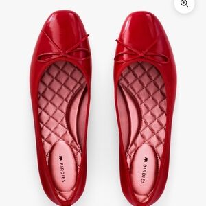 Birdies Scarlet Red Flats